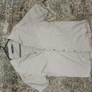 Kenneth Cole Textured Tan Shirt